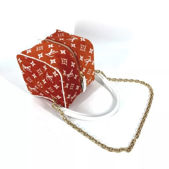 LOUIS VUITTON M46212 LV Match Square-Bag 2WAY Bag Chain Shoulder Bag Hand Bag - Picture 9 of 10